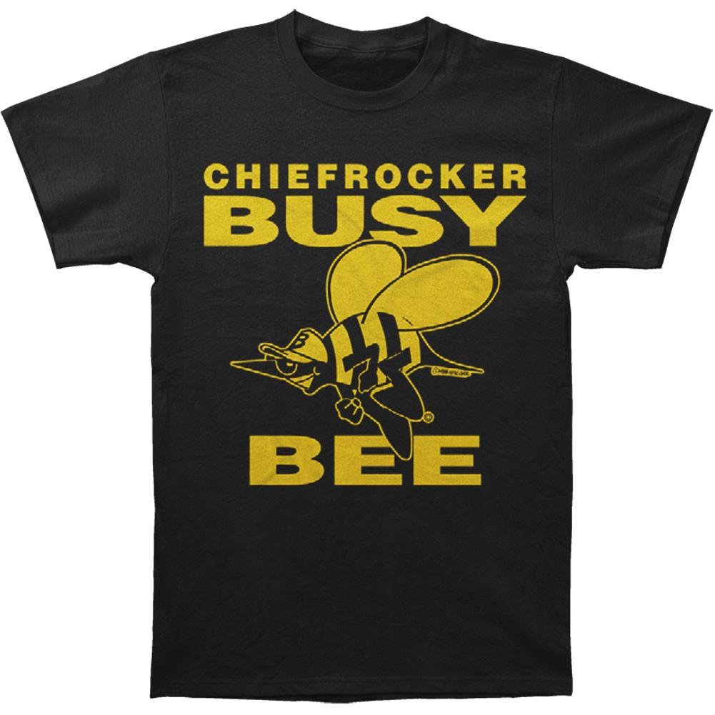 

Men s Busy Bee Busy Bee Logo T-Shirt Mens Womens Tees Top Black 2XL