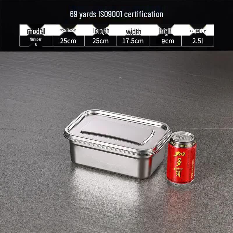 Lijia 304 Stainless Steel Food Storage Container