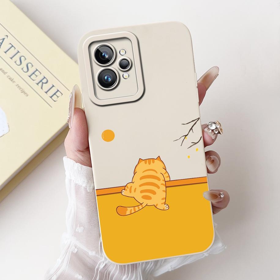 For Realme GT Neo 2 Case RMX3370 Silicone Cover Creative Panda Rabbit Shockproof Bumper For Realme GT2 Pro GT 2 RealmeGT2 Fundas