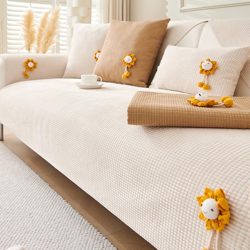 

Corn Kernels Sofa Cushions Are Universal In All Seasons New Non-Slip Seat Cushions, Simple Modern Sofa Covers, Cloth Towels 70*70cm
