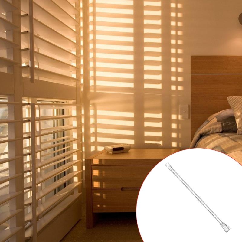 2/4/6/8/10Pcs Vertical Blinds Replacement Pull Rods with Hook and Handle for Door Window Curtain Shade Tilt Wand Stick