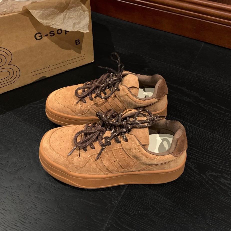 Sneakers Platform-soled German Training Shoes Women's Spring New Fashionable Versatile Soft-soled Lightweight Casual Board Shoes