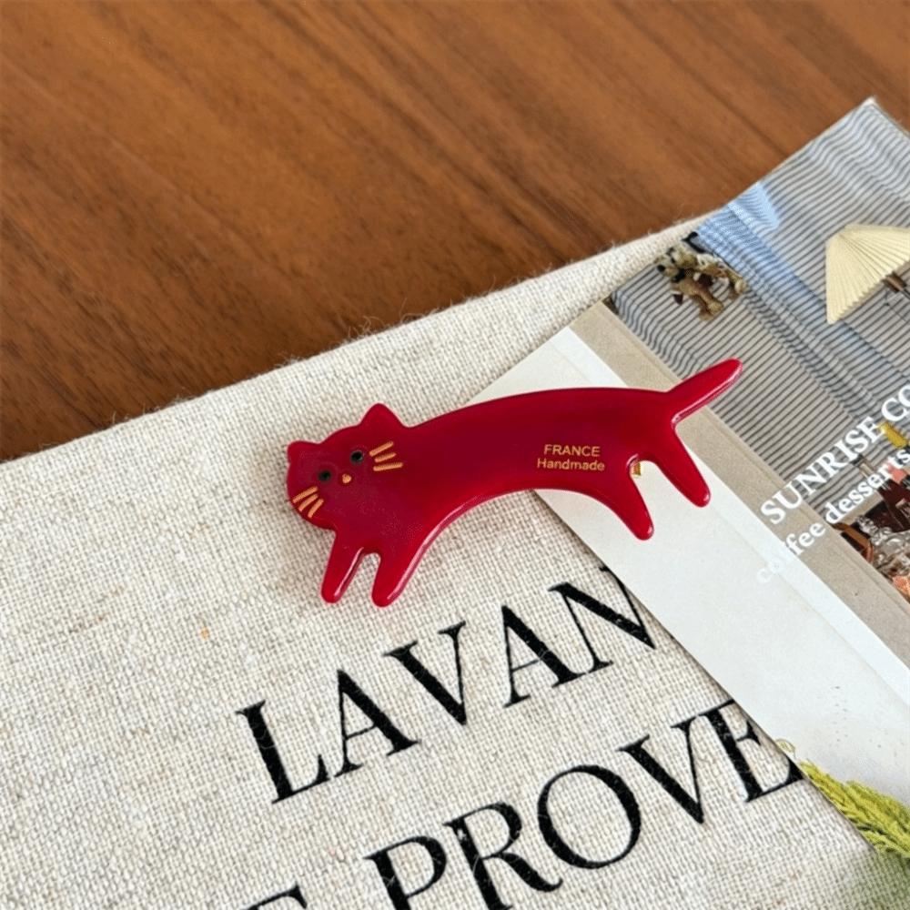 Kurzbeinige Katze Katzen Haarspangen Süße Pony Haarnadel Haarschmuck Kopfschmuck Damen