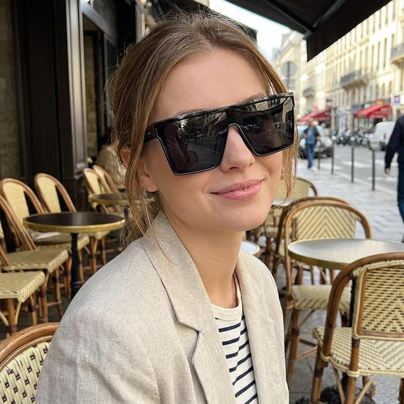 Fashion UV Protection Square Sunglasses For Men Women Trendy Driving Shades Outdoor Travel Sun Glasses Stylish Eye Wear