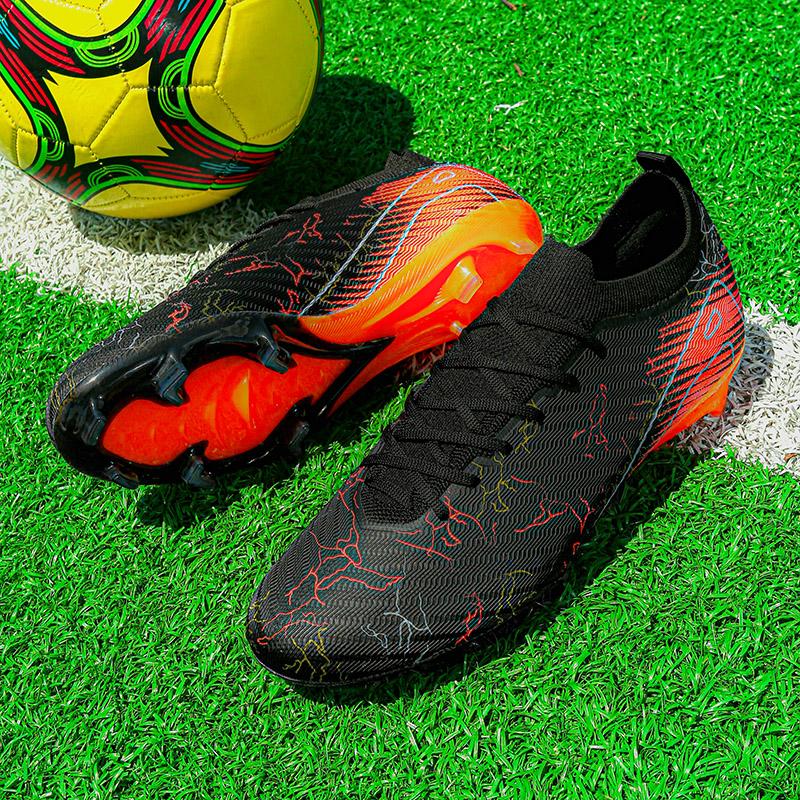 Fußballschuhe für Herren, Trainingsschuhe, FG/TF, rutschfest, atmungsaktiv, ultraleicht, Futsal, Unisex, bequem
