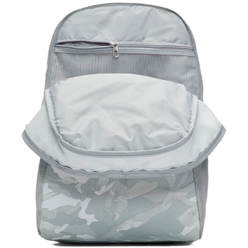 Nike Polyester Backpack Unisex Gray Camouflage Casual BA6216-079