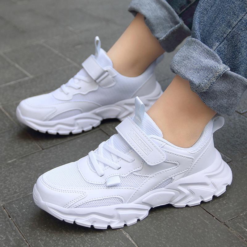 

Girls sports shoes mesh breathable 2025 spring and autumn girls running shoes girls casual sneakers foreign trade 40