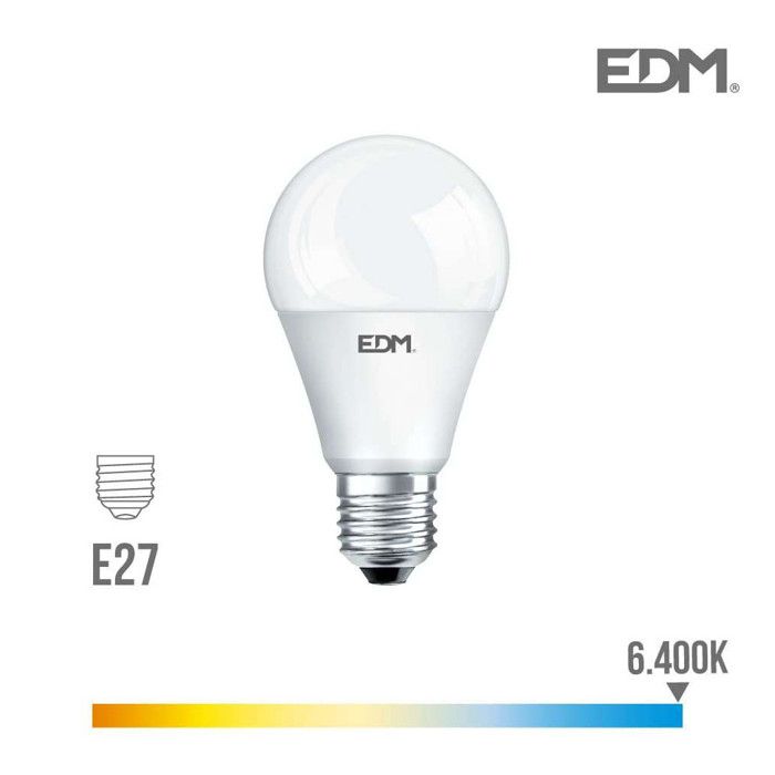 Ampoule LED standard E27 17W 1800 lm 6400k - EDM - EDM 98352