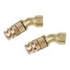 2pcs Brass Garden Sprayer Nozzles with Adjustable Features