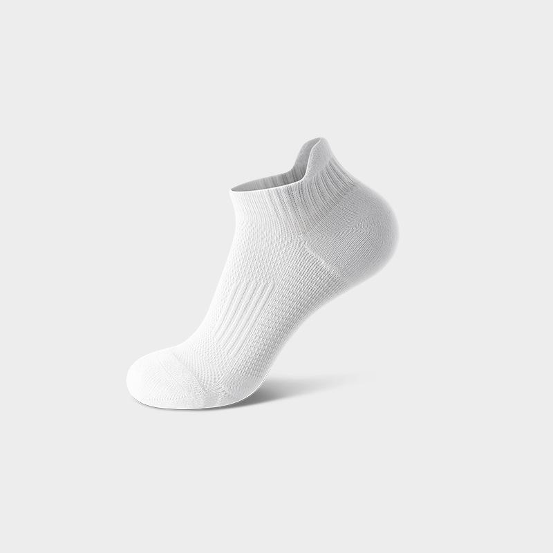 Running Socks, Men's Summer Thin Short Socks, Towel Bottom, Sweat-absorbing Mesh, Breathable, Professional Outdoor Sports Marathon Socks