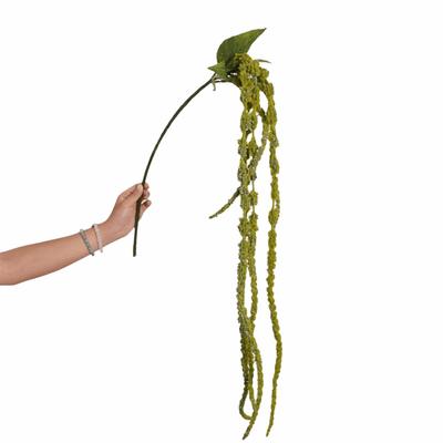 6 Köpfe Amaranthus Künstliche Hängepflanze Langschwänziger Amarant Mehrfarbige Hängende Lange Quaste Blume Schaumstoff Früchte Zubehör
