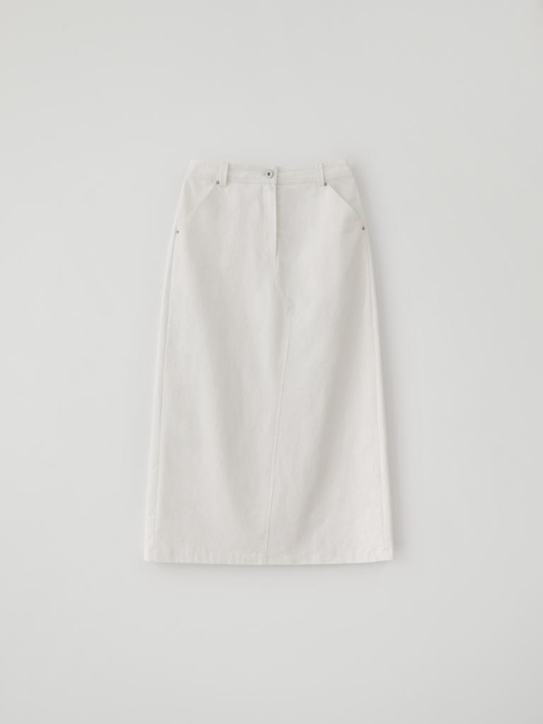 Tollo Classic Long Skirt (White)