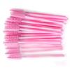 50Pcs Disposable Mascara Wand Applicator Silicone Eyebrow Comb Eyelash Brushes  Lash Extension Tools