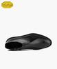 Firenze Atelier [Vibram] Slim Round Toe Standard Rubber Sole Zipper Boots 9430-Z [Black Box]