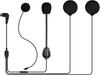 MAXTO Helmet Bluetooth Headset Headphone Accessories with Soft & Hard Mic Fits M6S, X2