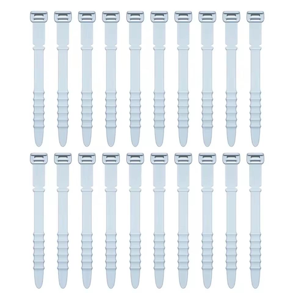 Silicone Cable Ties, Cord Organizer, Cable Straps, Reusable Cord Ties, Travel Cable Organizer, Cute Elastic Tie, Wire Ties