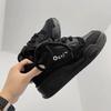 Platform Korean Sneakers for Men Running Shoes Walking Comfortable Male Casual Lace Up Vulcanized Shoes Chunky Sneakers 2024 New