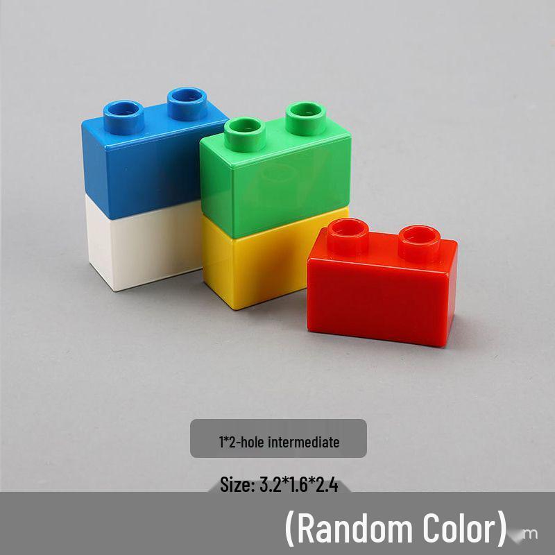 Educational Large Baseplate Road for Building Blocks - Compatible with LEGO, Ideal for Children's Early Education and Interlocking Block Play