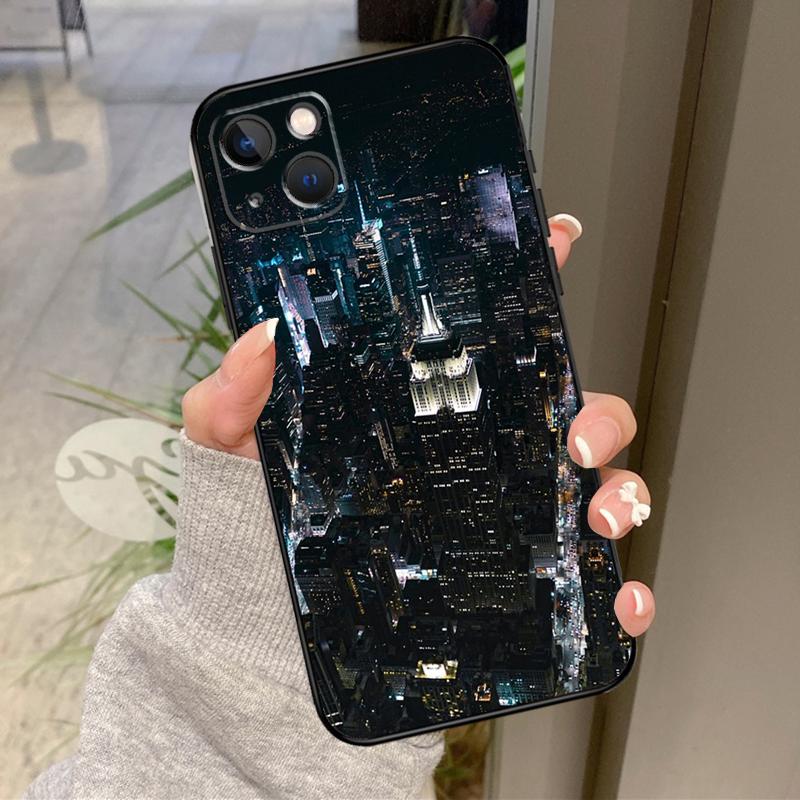 New York City Case For iPhone 16 Pro Max 15 14 12 11 13 17 Pro Max Plus 12 13 Mini 16e 17 Air Back Cover