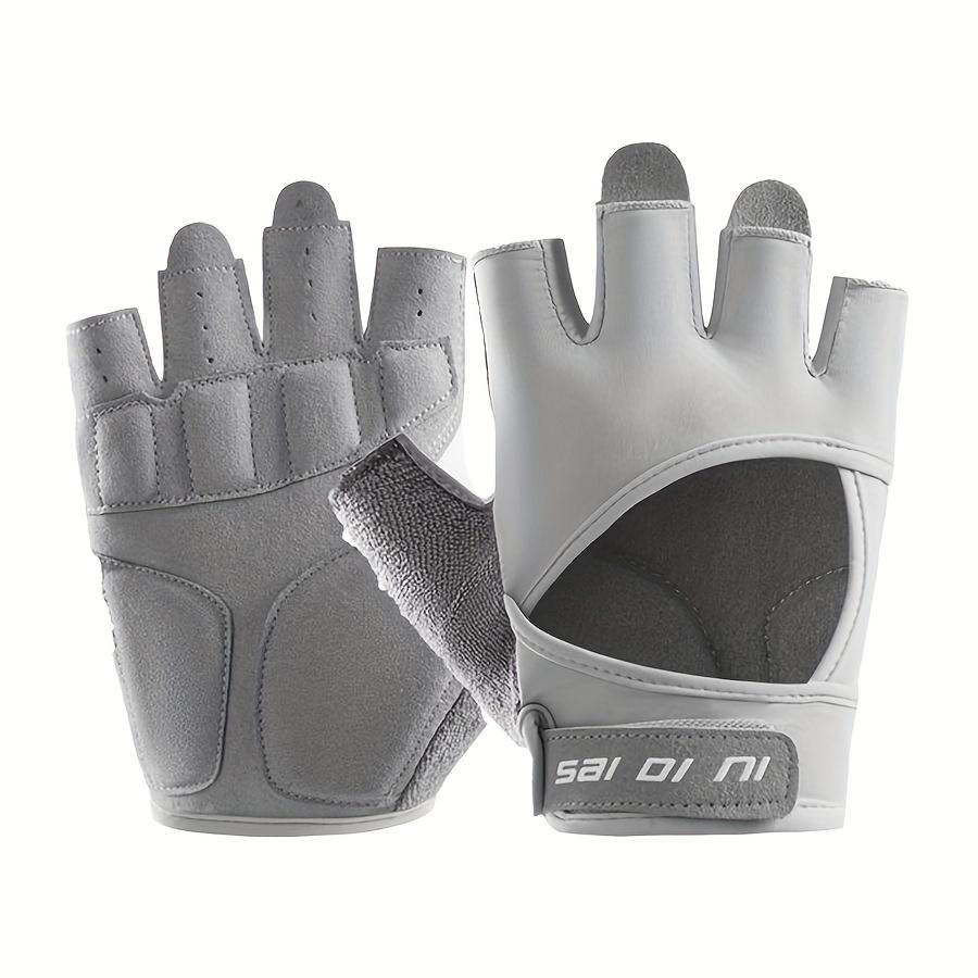 Pair of fitness workout gloves, perfect for men and Women's weightlifting gym workouts