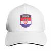 Croatia Flag Emblem Baseball Cap Hood Luxury Unisex Hat Hat Unisex For The Sun fishing caps Unisex Womens Beach Visor Unisexs