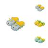 Kinder Niedliche Raupen-Sandalen Weiche Bequeme Schuhe für Kleinkinder Kinder Rutschfeste Strand-Wasserschuhe