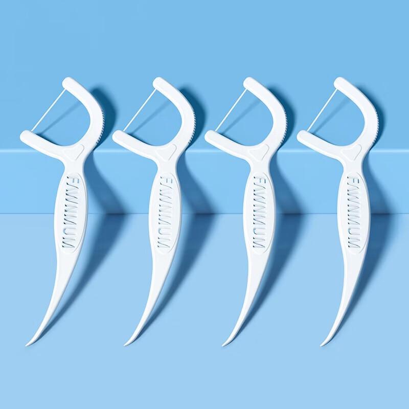 FAWNMUM Superfine Dental Floss Picks, 8-Pack (400 Count)