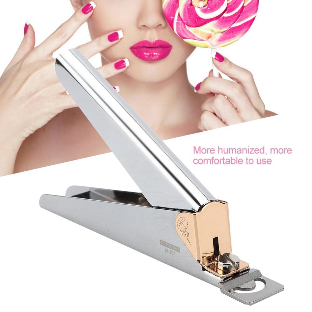 Sharp Blade Stainless Steel Acrylic Nail Clipper  Home DIY Nail Art
