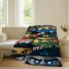 Cartoon cool N ninjago L LegoS Blanket For Sofa Office Bed Plane Travel Sleep Read Relax Camping Soft And Warm