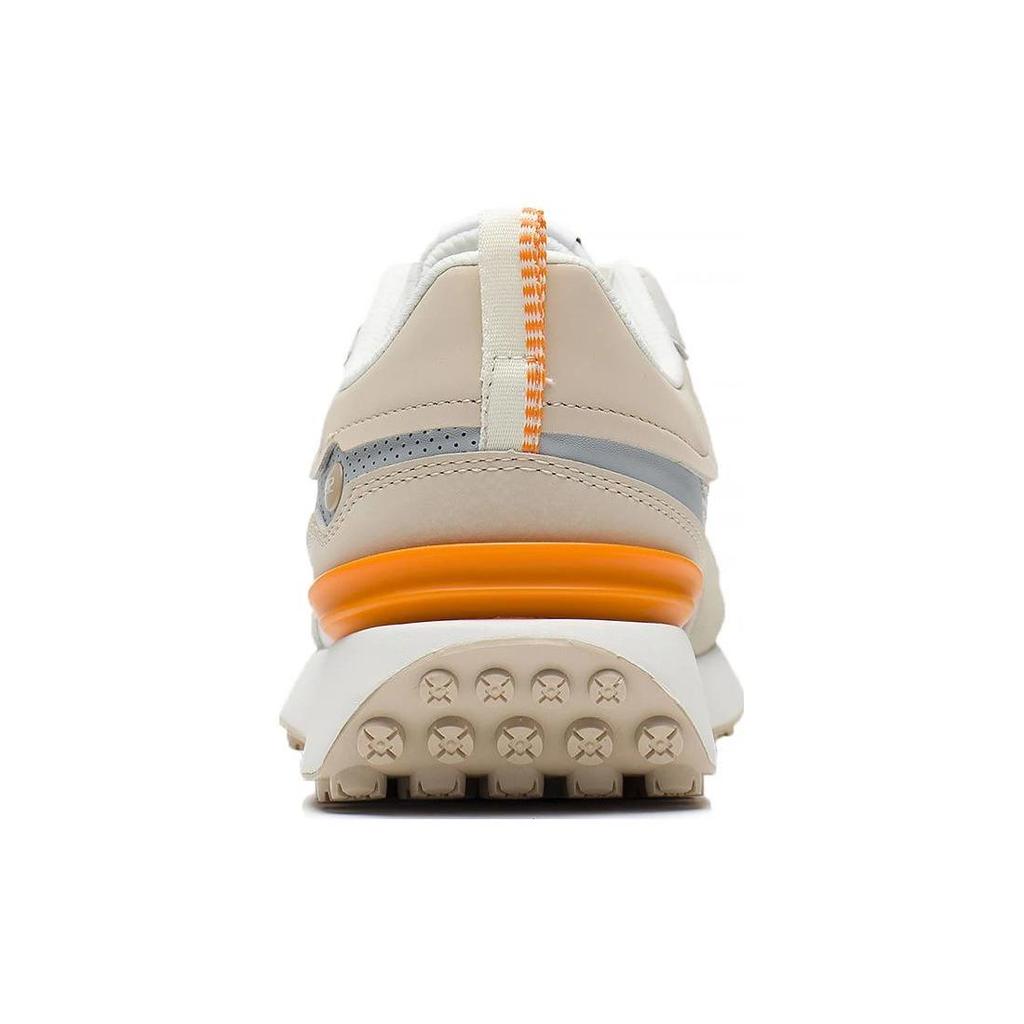 Li Ning Rebound Slip Resistant, Abrasion Resistant, Breathable Low top Sports Casual Shoes Women's White Gray AGCS350-2