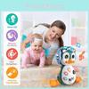 Adorable Electric Wobbling Penguin Toy With Lights And Music For Early Education