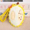 PP Cotton Fruit Durian Pendant Detachable Fruit Durian Plush Keyring  Boys and Girls