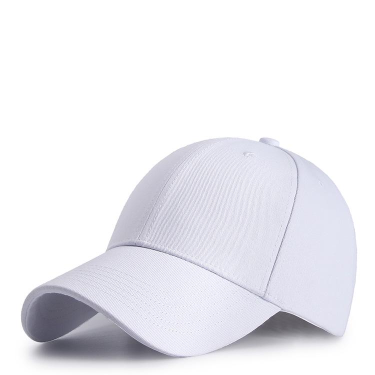Solid Color Casual Golf Cap - Korean Style Sun Protection Baseball Hat for Men & Women