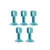 Pack of 5 Anti Collision Silicone Door Handle Stopper Low Noise Protection Pad Suction Cup Cabinet Detachable Washable