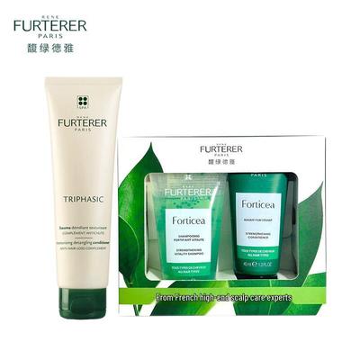 Rene Furterer Triphasic Fortificante Anti-Queda Conjunto de Cuidados Capilares
