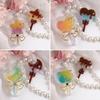 Cute Lollipop Quicksand Mold Handmade Pendant Silicone Mold Resin Casting Mold for DIY Keychain Jewelry Non-stick