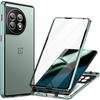 Case for OnePlus 11 5G, Magnetic Dual Glass, Green