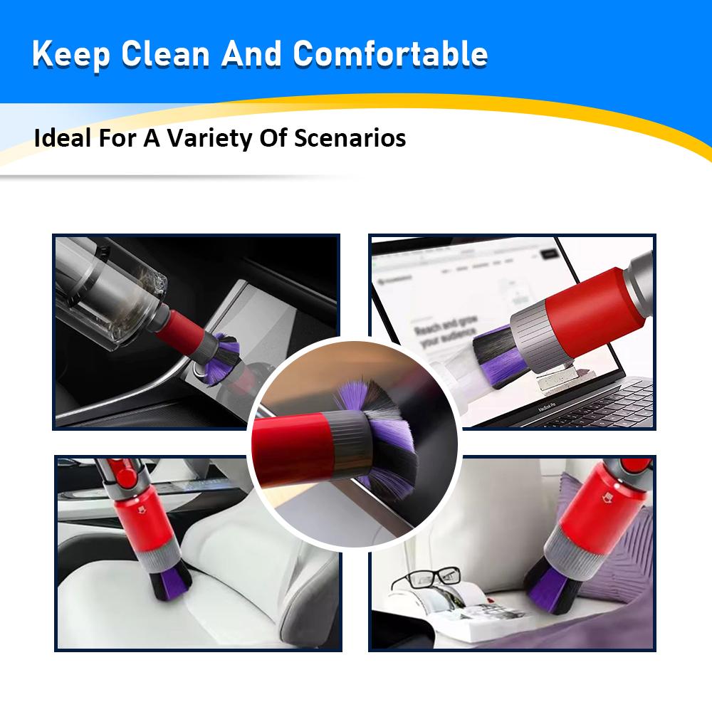 Telescopic Rod Extension Tube Suction Head For Dyson V7 V8 V10 V11 V15 Handheld Vacuum Cleaner Crevice Brush Mattress Brush Accessories Spare Parts