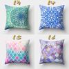 Creative Home Office Pillowcase Geometric Pattern Polyester Pillowcase