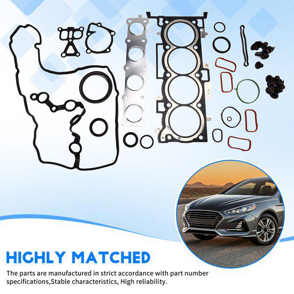 Engine Overhaul Gasket Kit for Hyundai Kia (2014-2020) - Part 20910-2GU03