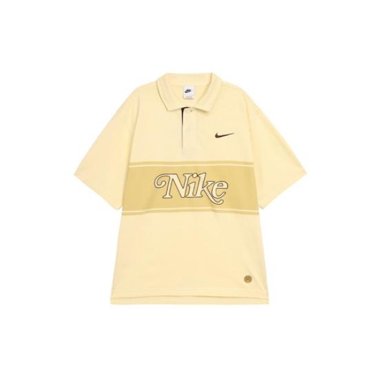 

Nike Sportswear Polo Shirt Men s Coconut Milk HM4456-113 EU XL жовтий