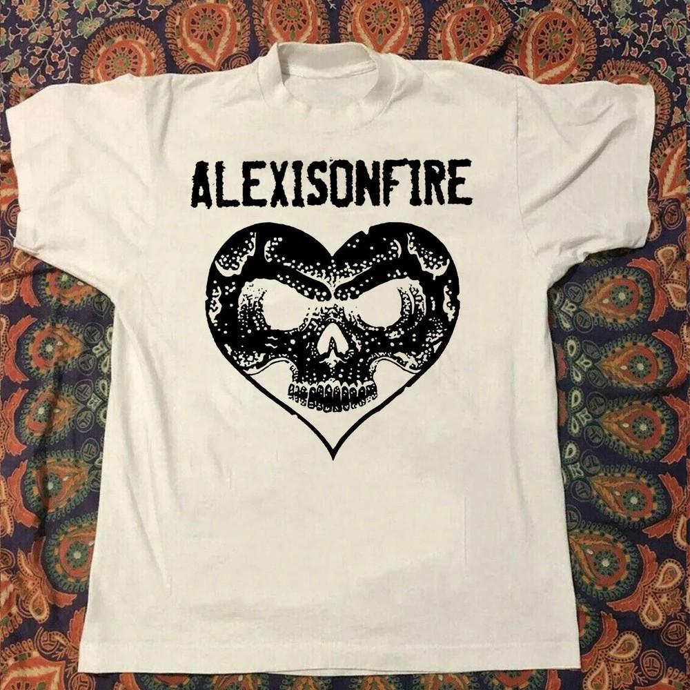 Vtg Alexisonfire Band Gift For Fans Cotton White All Size Unisex Shirt TT288 Unisex T-Shirt XXXXL