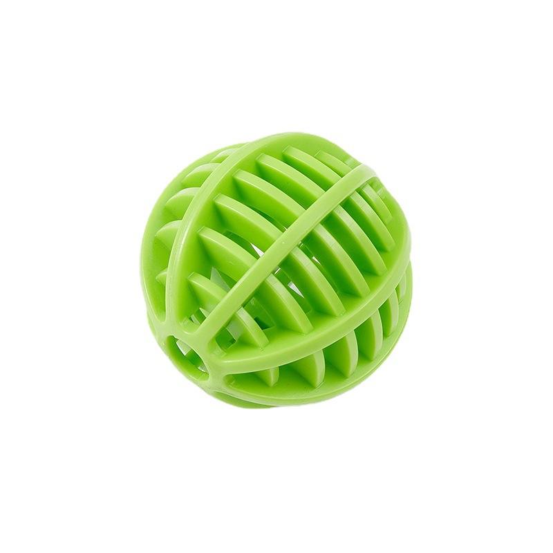 For Dog Toy TPR Rubber Elastic Ball Chew Toy for Tooth Cleaning and Food Leaking