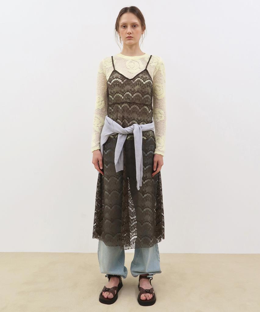 SINOON Lace Layered Dress (2 Colors)