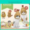 Eyecatching Fortune Cat Sandy Shrimp Cat Series 2 Blind Box Collectible Toy Set