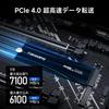 Fanxiang SSD [PS5 Kompatibel] M.2 NVMe 2280 PCIe Gen4.0x4 64Gbs Interne SSD 2.0 Interne SSD SLC-Cache Graphenmaterial Wärmeableitung Kompatibel