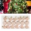 6Pcs Xmas   Ornaments Delicate Plastic Hanging   Ornaments Xmas Tree Hanging Decorations for Garlands Gift Packages