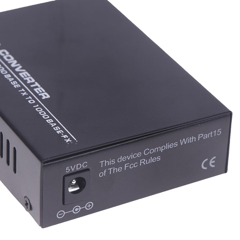 1Pcs Gigabit Sfp Media Converter 1 Sfp To 1 Rj45 Transceiver 10/100/1000M Fiber Optic Switch With 3Km/20Km Lc/Sc Sfp Module