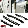 4PCS Car Accessories Door Edge Guard Strip Scratch Protector Anti-collision Trim