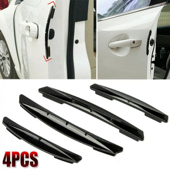 4PCS Car Accessories Door Edge Guard Strip Scratch Protector Anti-collision Trim